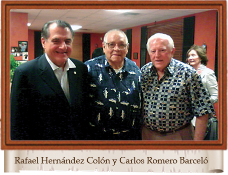 Rafael Hernández Colón y Carlos Romero Barceló